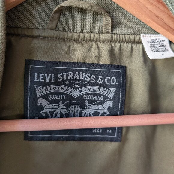 Levi's Bomber - Olive, M - Picture 4 of 6